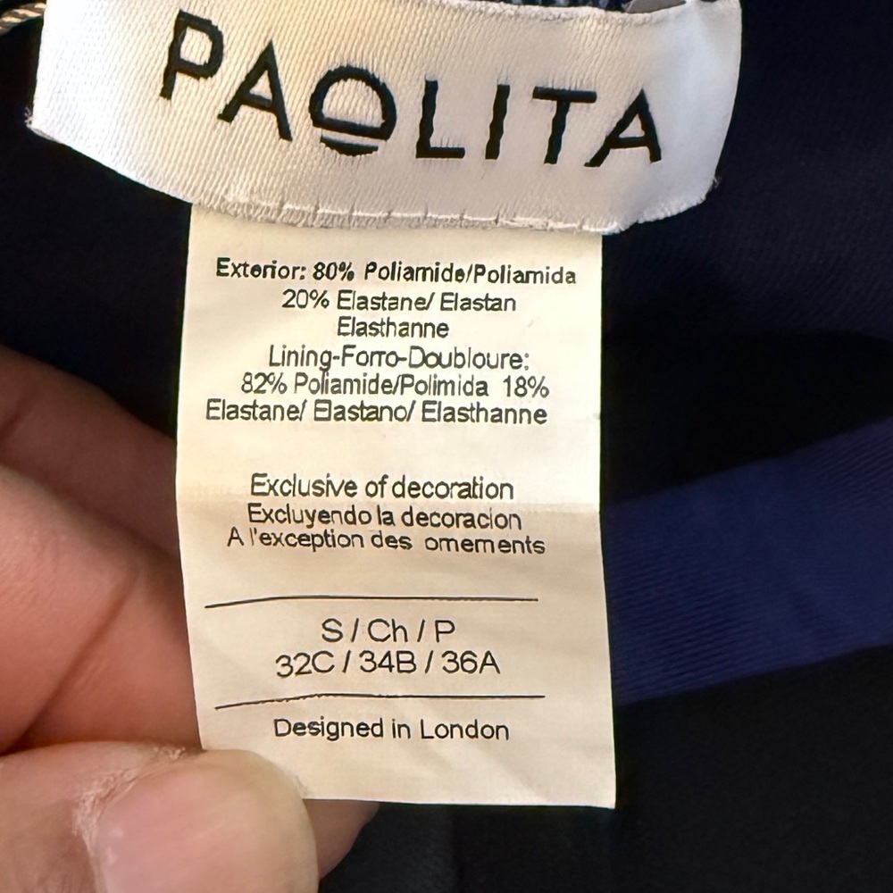 Paolita Pavo Real Cleopatra One Piece S - Picture 11 of 11